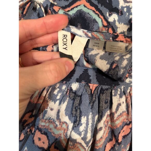 ROXY Y2K Wrap Around Long Dress - Picture 5 of 8